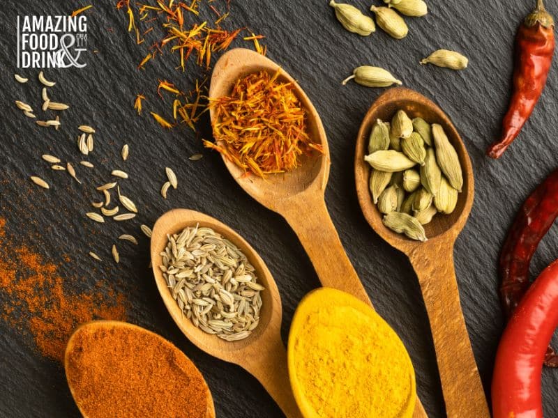 Spices in Indian cuisine