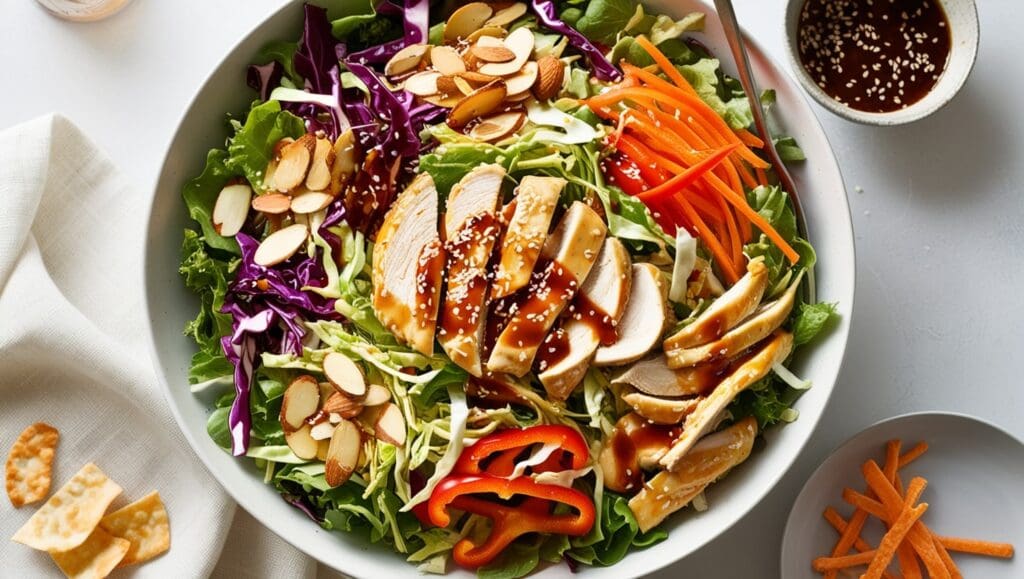 Delicious Asian Sesame Chicken Salad Recipe
