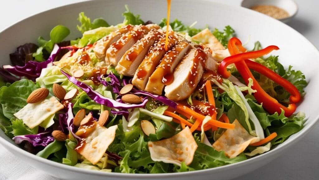 Delicious Asian Sesame Chicken Salad Recipe