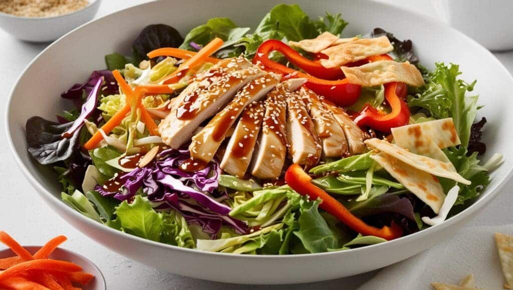 Delicious Asian Sesame Chicken Salad Recipe
