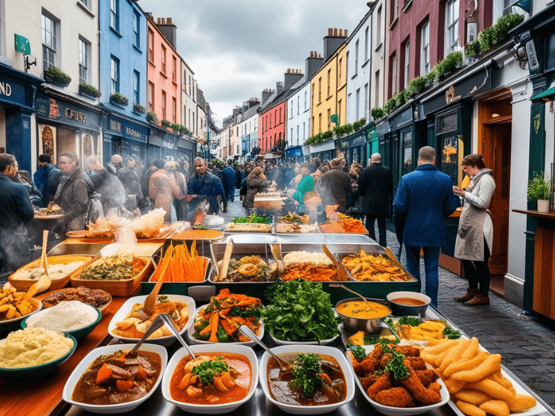 evolution of Irish street food