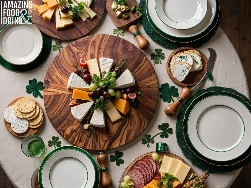 Authentic Irish Cheese Board