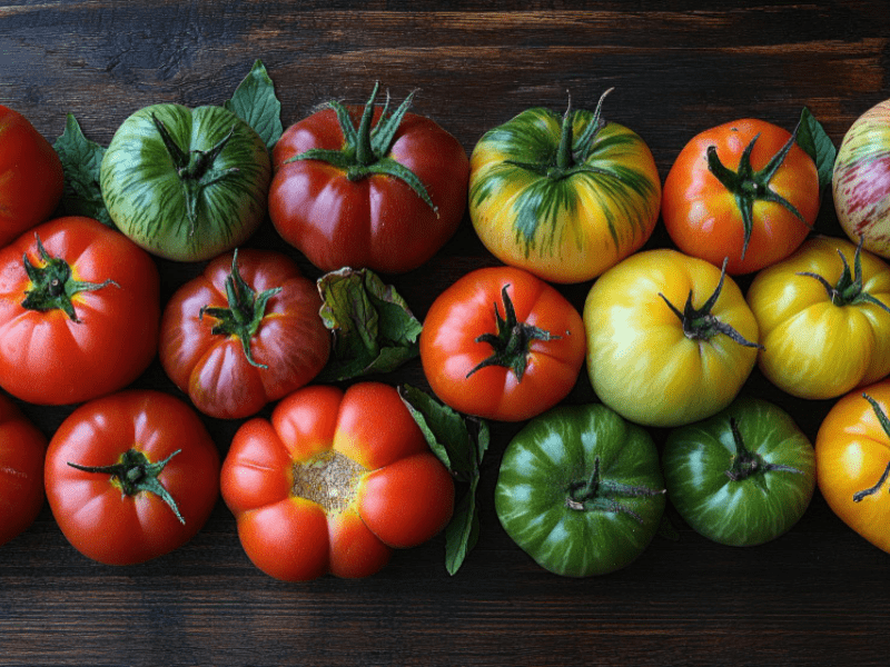 Best Heirloom Tomato Salad with Balsamic Reduction Recipe
