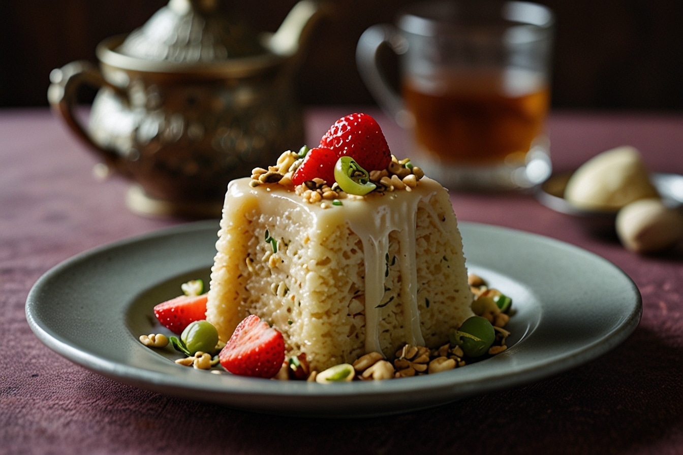 İrmik Helvası Turkish Semolina Halva