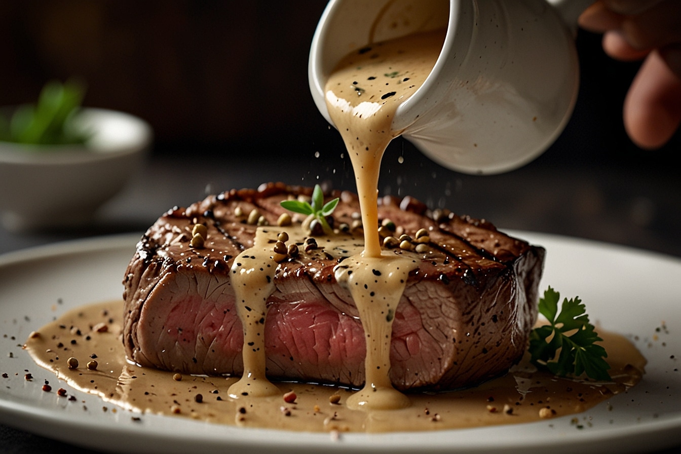 How to Create a Rich and Velvety Creamy Peppercorn Sauce