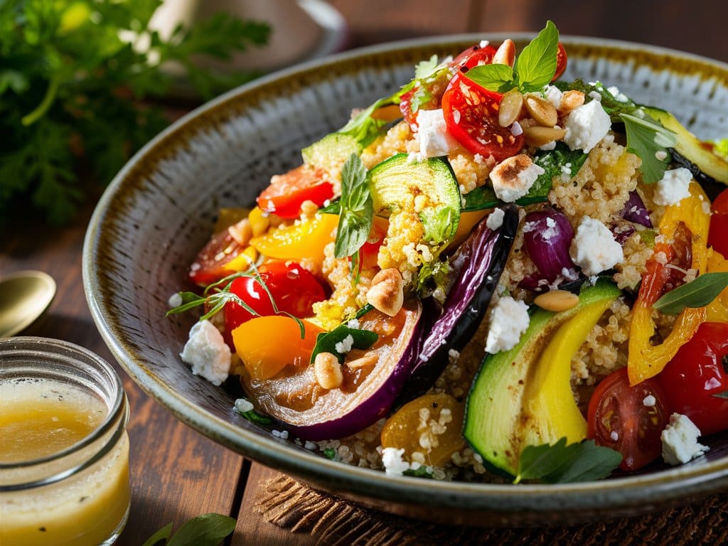 Quinoa Salad with Roasted Vegetables