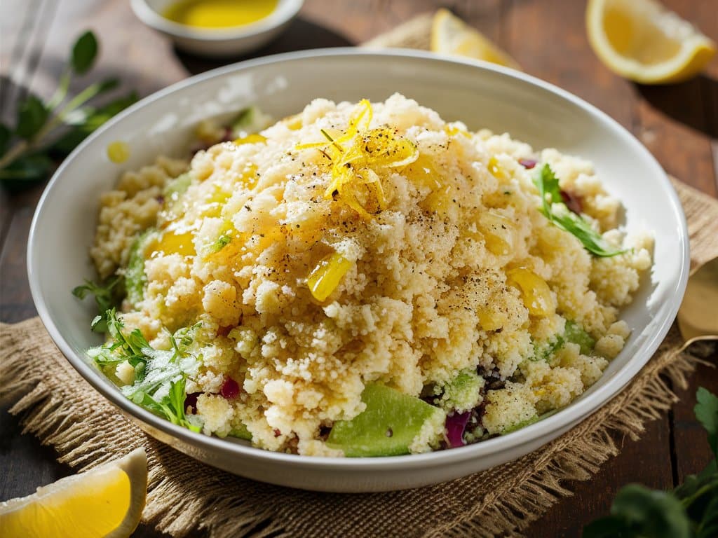 Mediterranean Couscous Salad the Perfect Arab and Mediterranean Blend