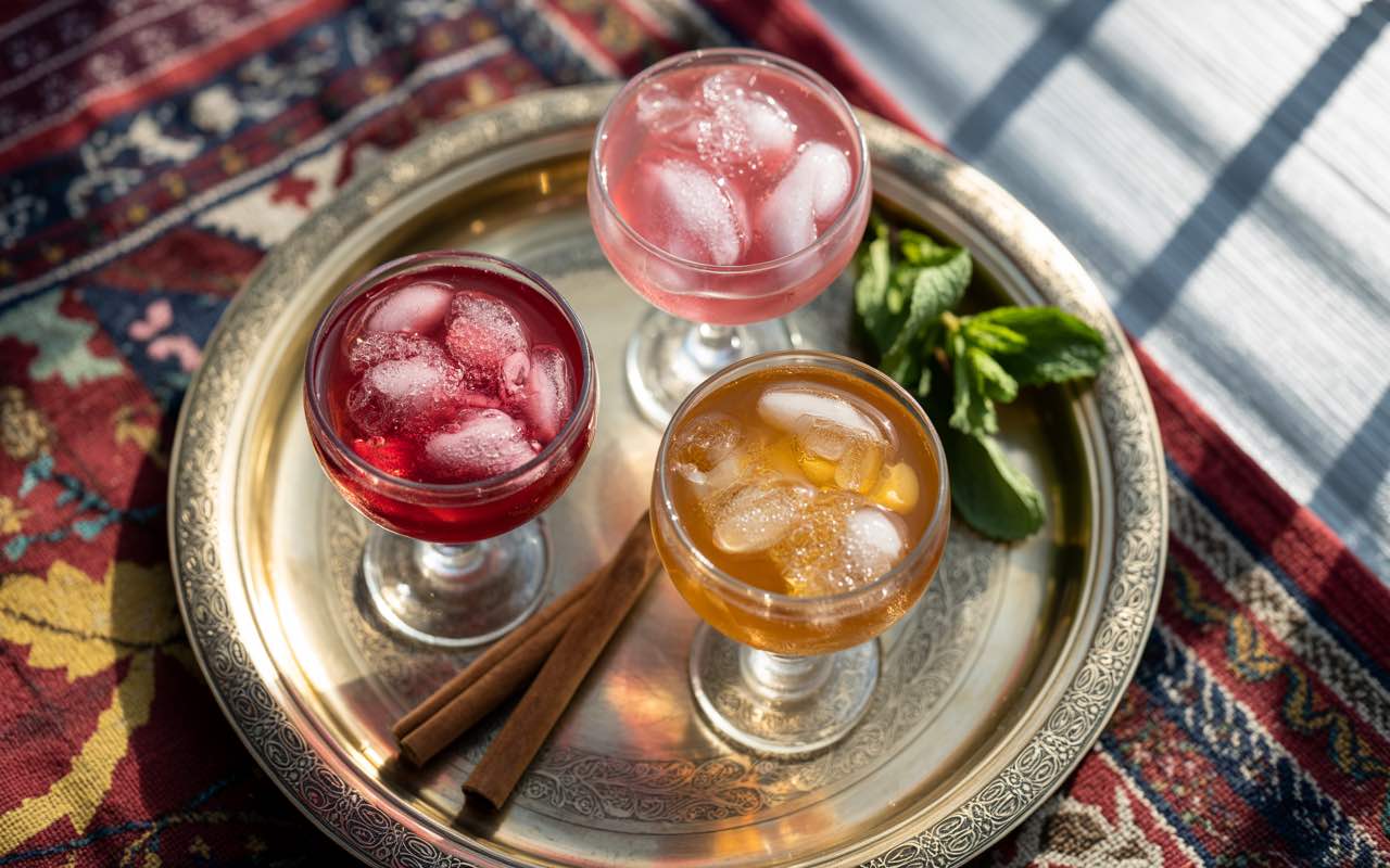 Authentic Turkish Sherbet Recipe: Tamarind & Rose Drinks