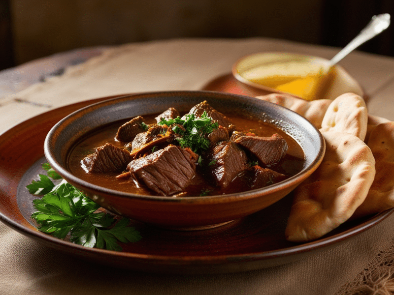 Egyptian Kamounia: Hearty Beef Stew with Cumin