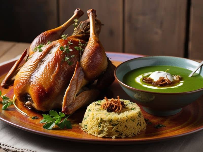 Roasted Duck Egyptian-Style