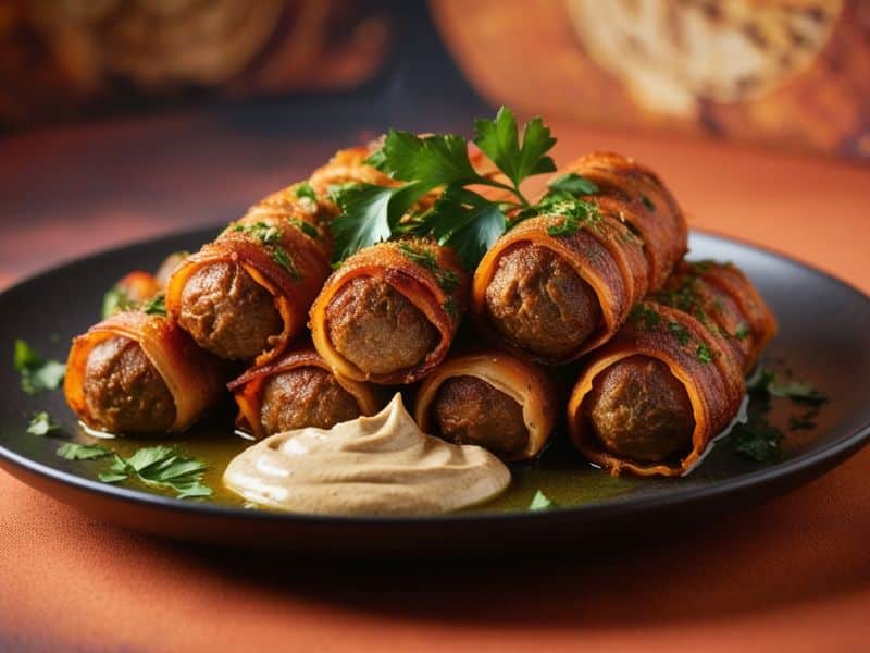 Egyptian Tarb: Lamb Fat Kebabs Cooked to Perfection!