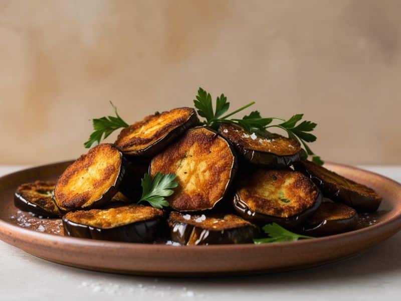 Betengan Maqli: An Egyptian Side Dish of Fried Eggplant
