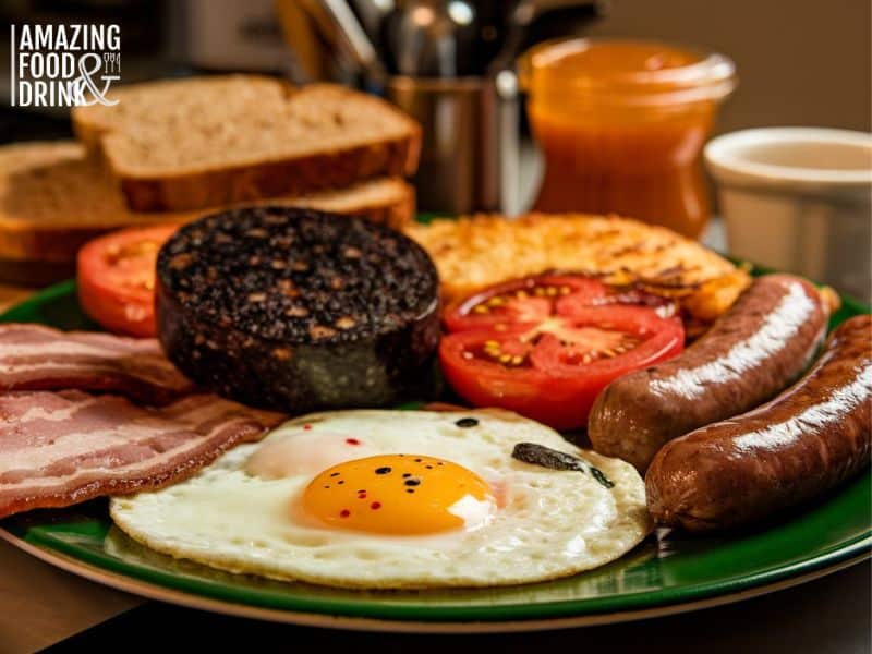 Traditional Irish Breakfast at Home