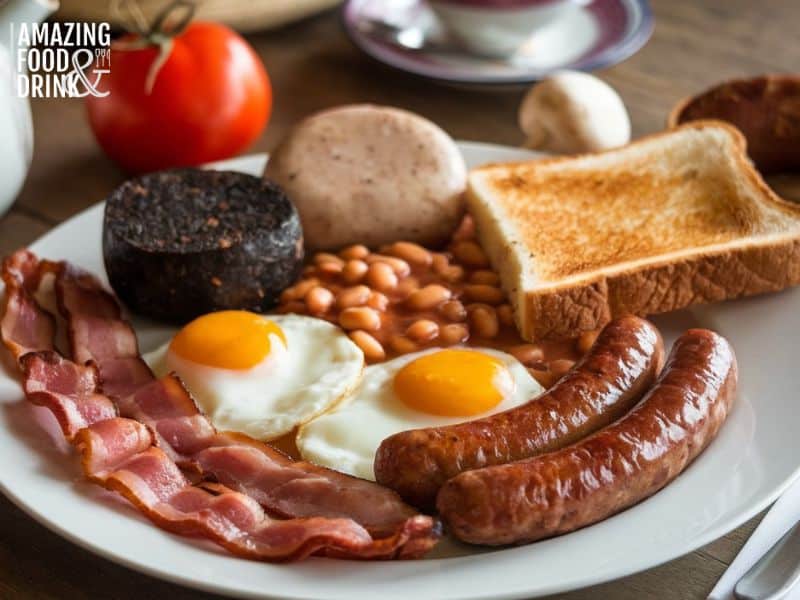 Traditional Irish Breakfast at Home