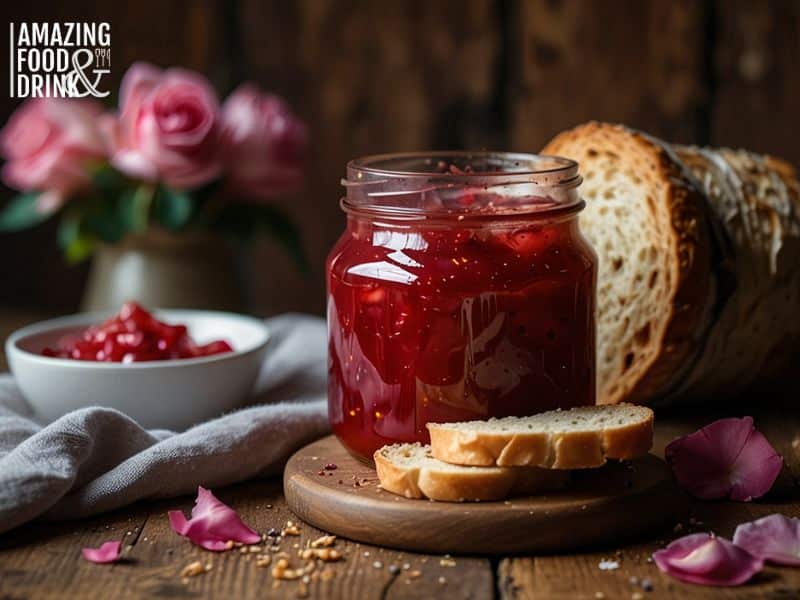 Turkish Rose Petal Jam (Gül Reçeli) Sweet Elegance in Every Spoonful