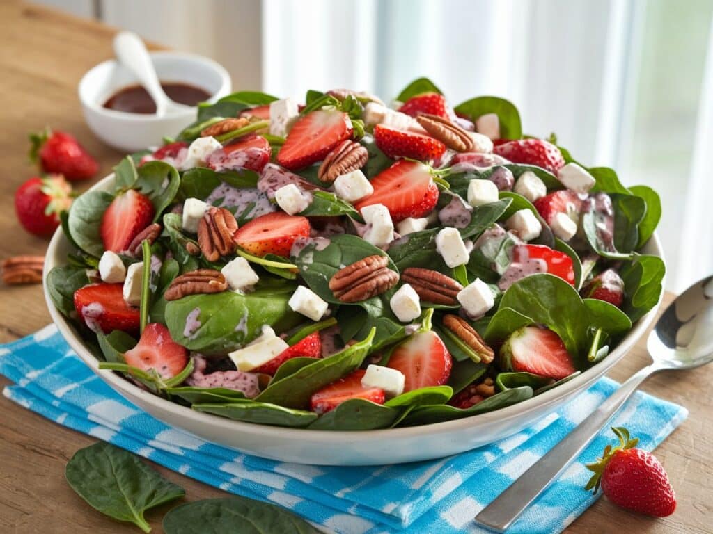 Spinach and Strawberry Salad