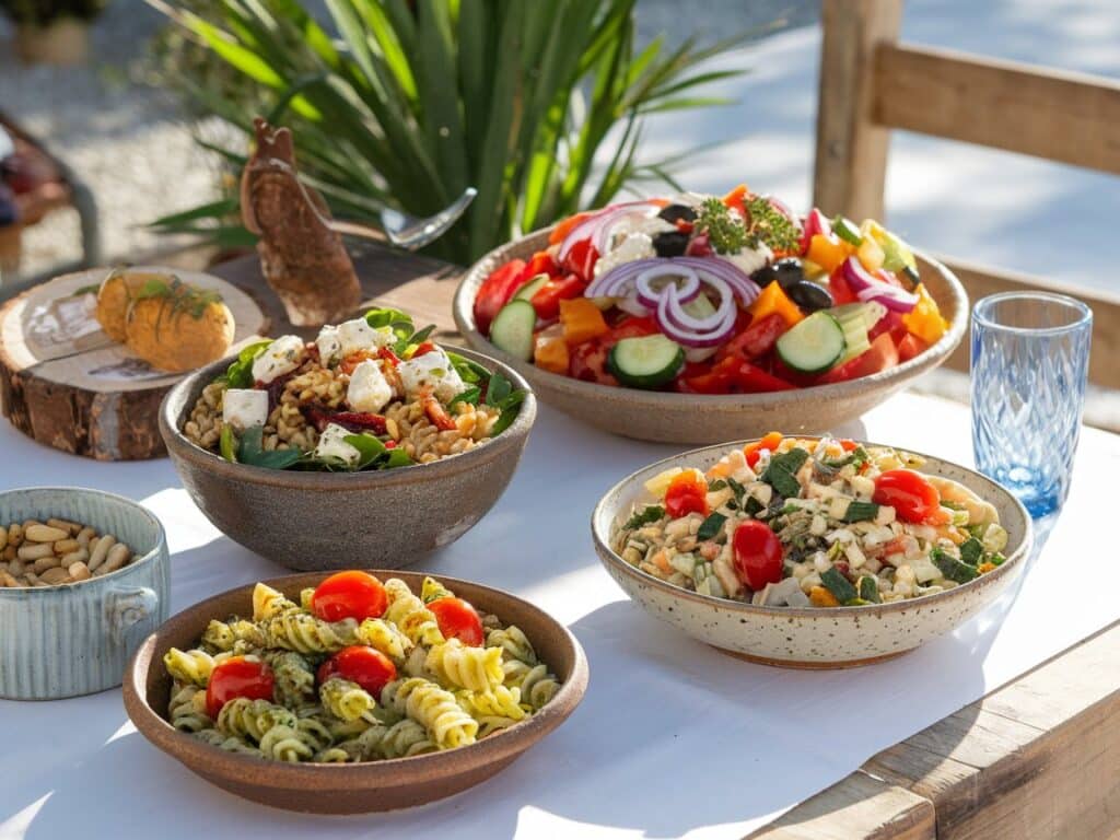 Orzo Pasta Salad with Feta and Sun-Dried Tomatoes