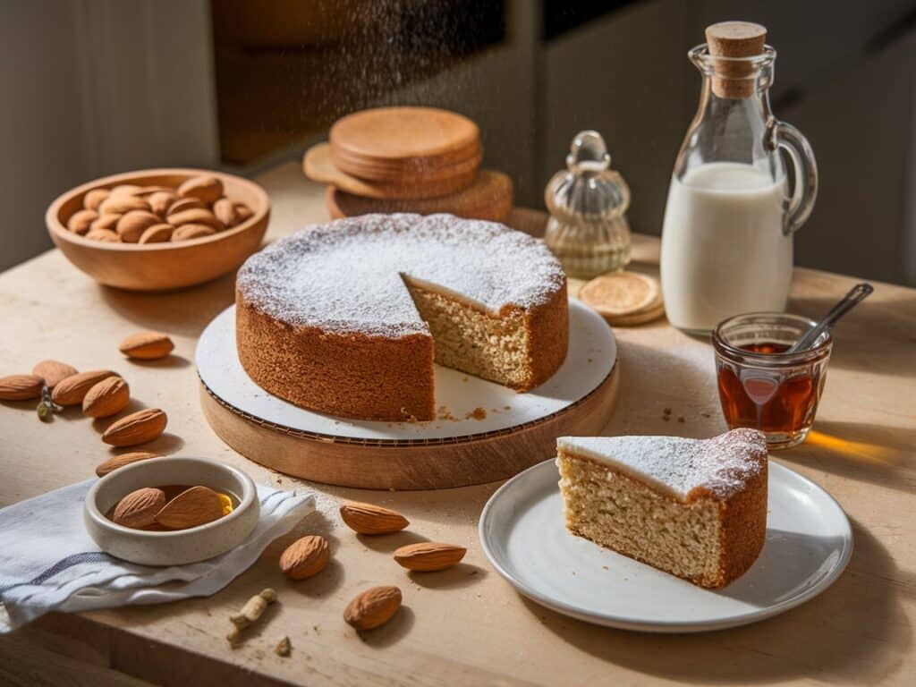 Egg-Free Almond Cake: Nutty and Sweet