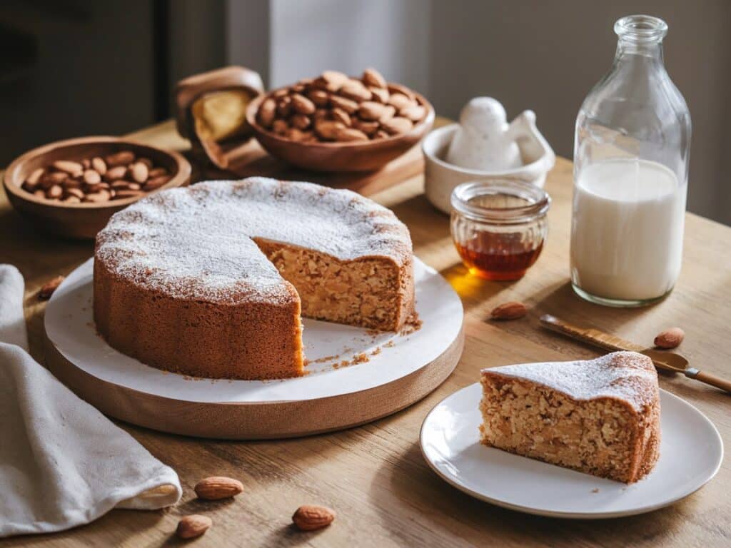 Egg-Free Almond Cake: Nutty and Sweet