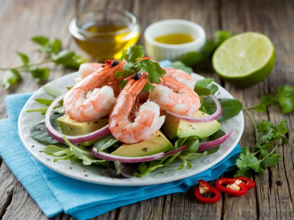 Prawn and Avocado Salad