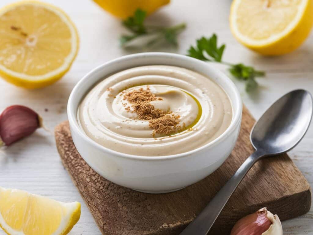 Roasted Cauliflower Salad with Tahini Sauce