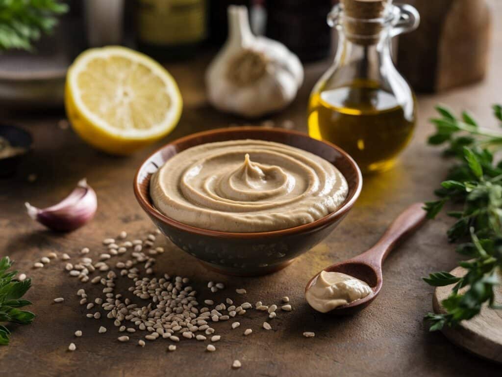 Detox Kale Salad with Lemon Tahini Dressing