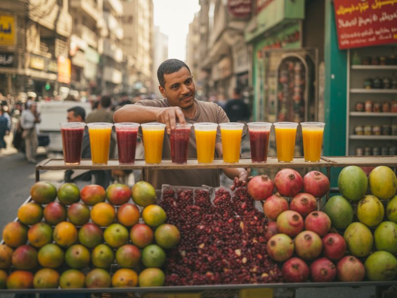 Egyptian Mixed Berry Smoothie