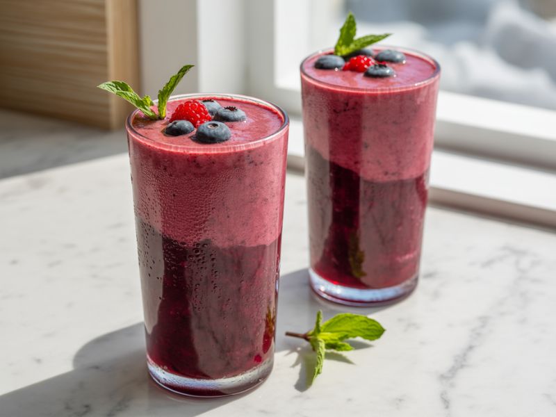 Egyptian Mixed Berry Smoothie