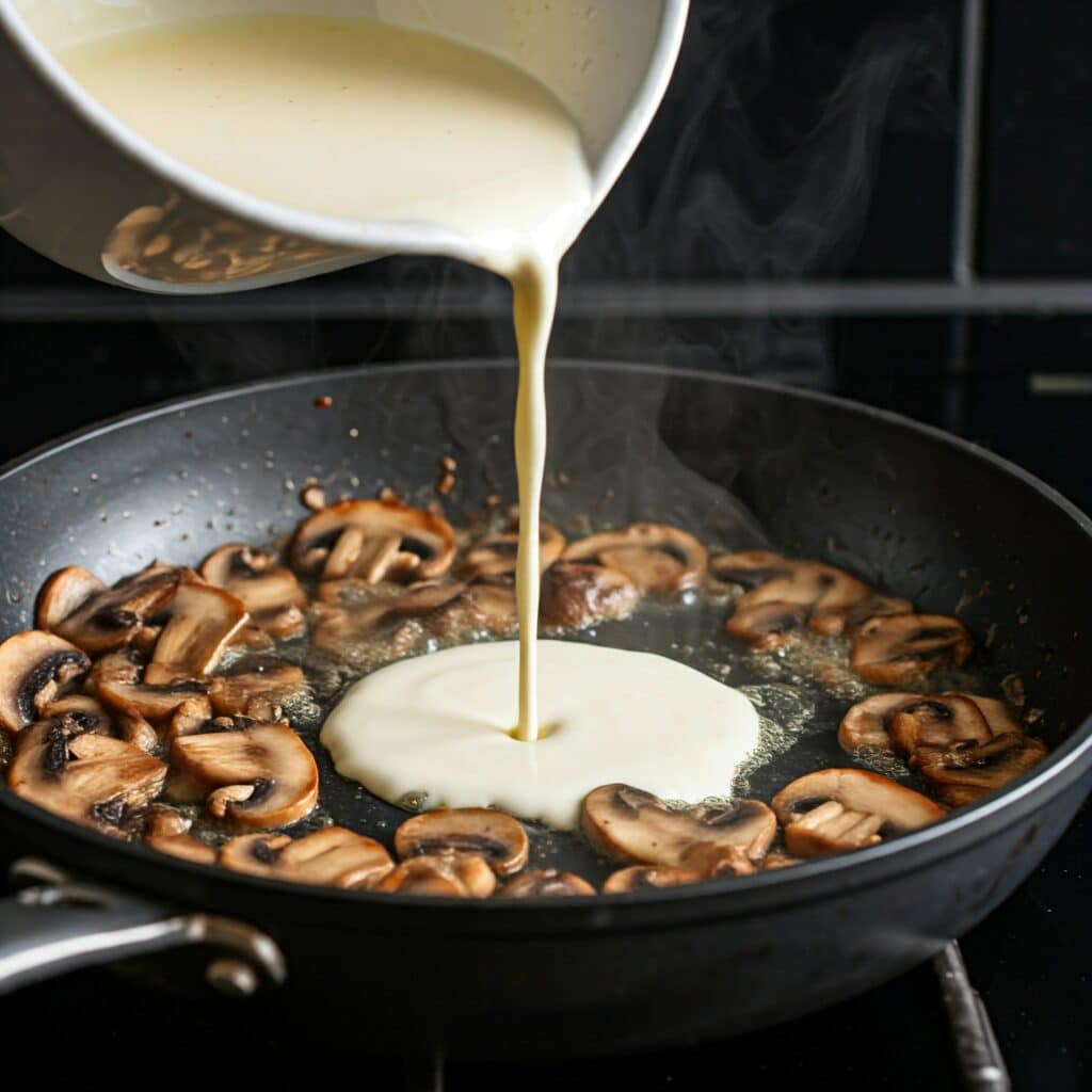 Best Creamy Mushroom Sauce Recipe for Steak, Pasta and More!