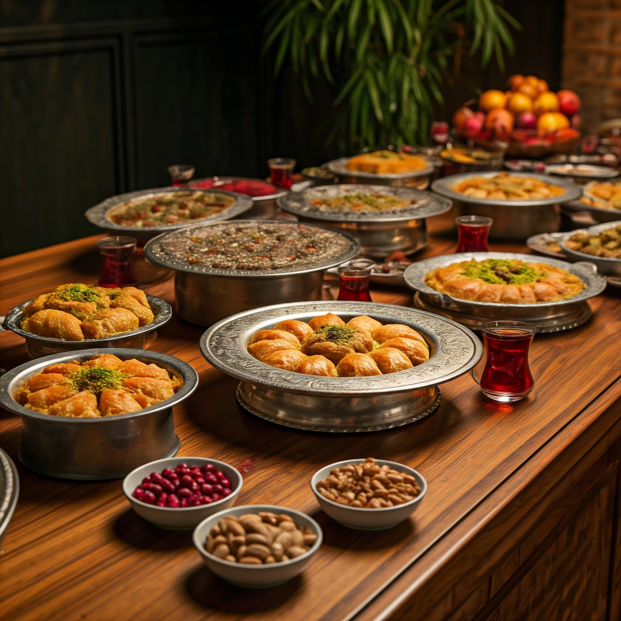 How to Create a Turkish Dessert Buffet for Events