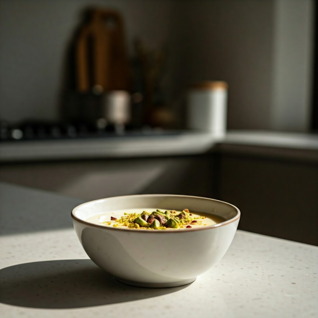 How to Make Muhallebi the Traditional Middle Eastern Milk Pudding