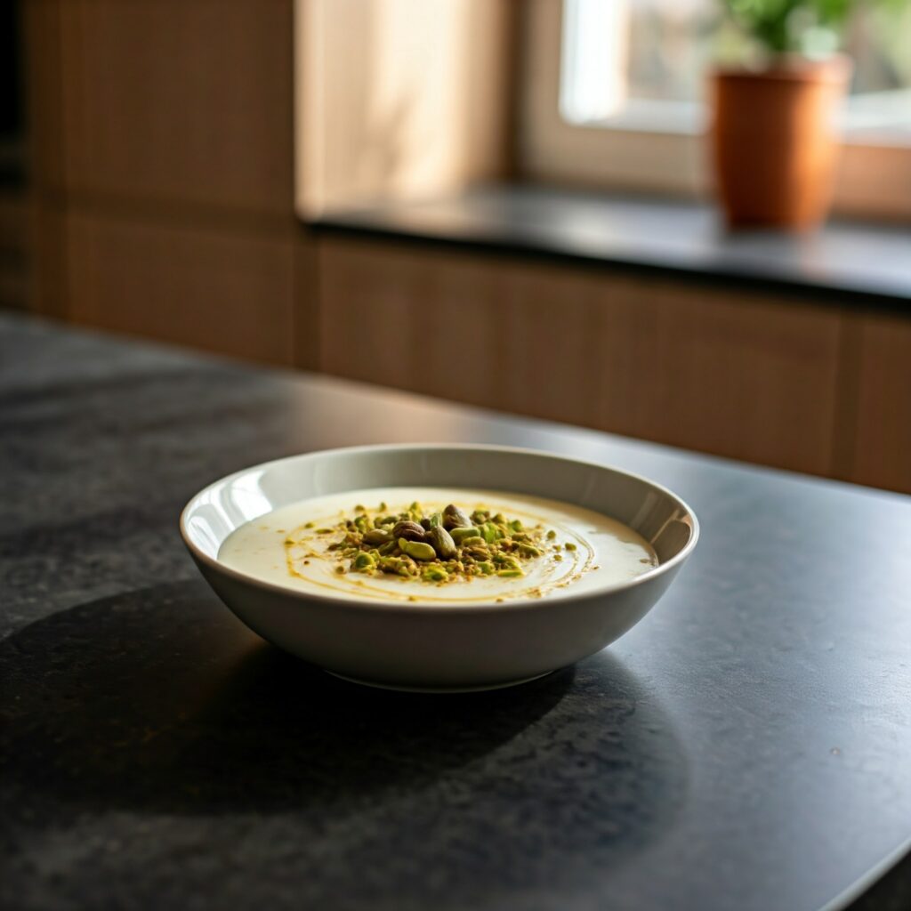 How to Make Muhallebi the Traditional Middle Eastern Milk Pudding