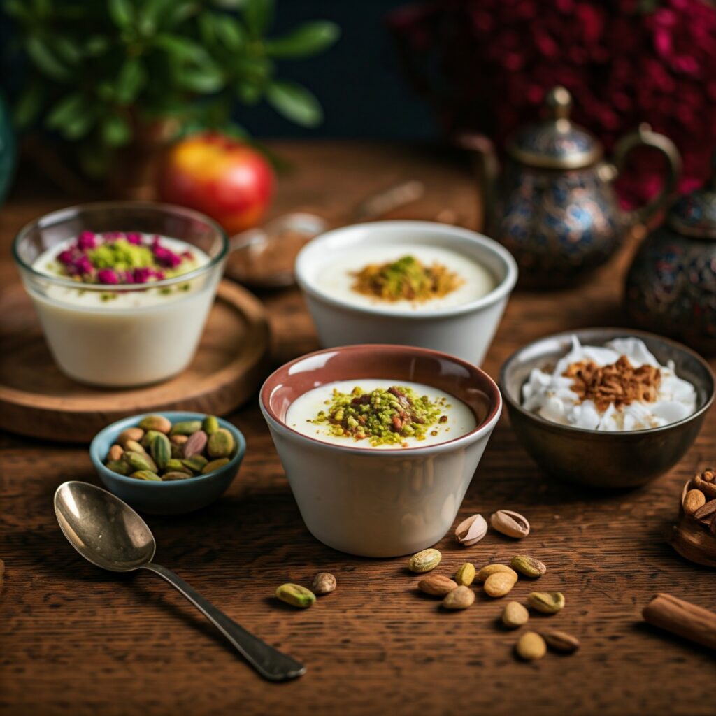 How to Make Muhallebi the Traditional Middle Eastern Milk Pudding