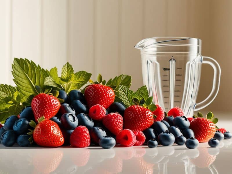 How to Make Egyptian Mixed Berry Smoothie