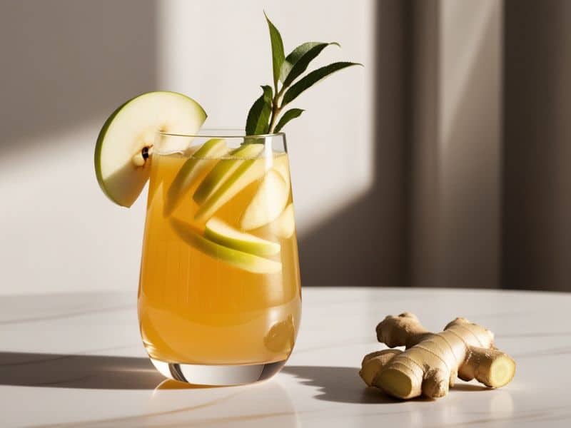 Egyptian Apple Ginger Juice for Detox