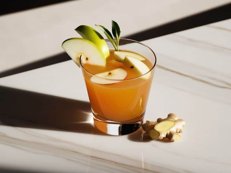 Egyptian Apple Ginger Juice for Detox