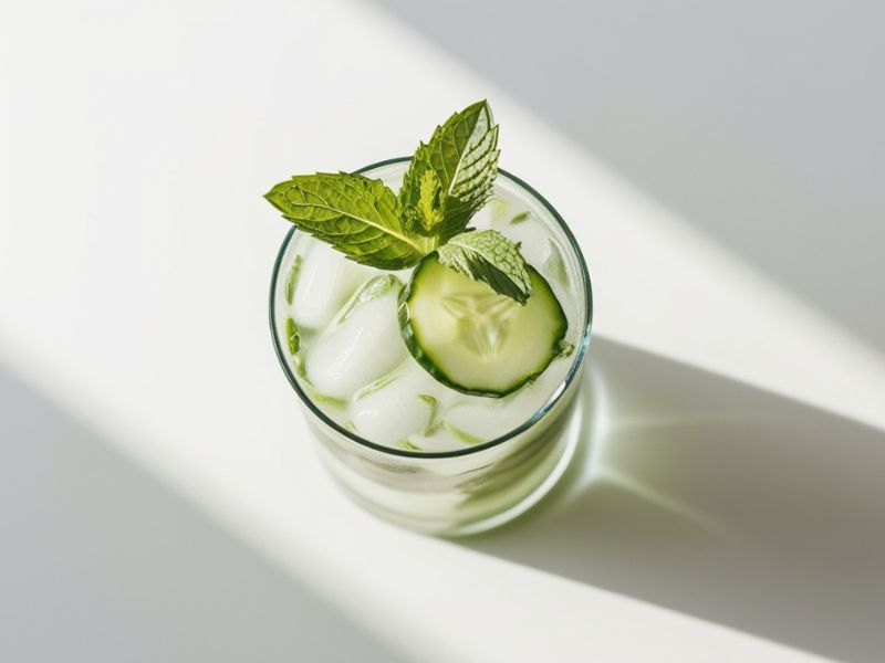 Refreshing Cucumber Mint Drink for the Hot Summer Days