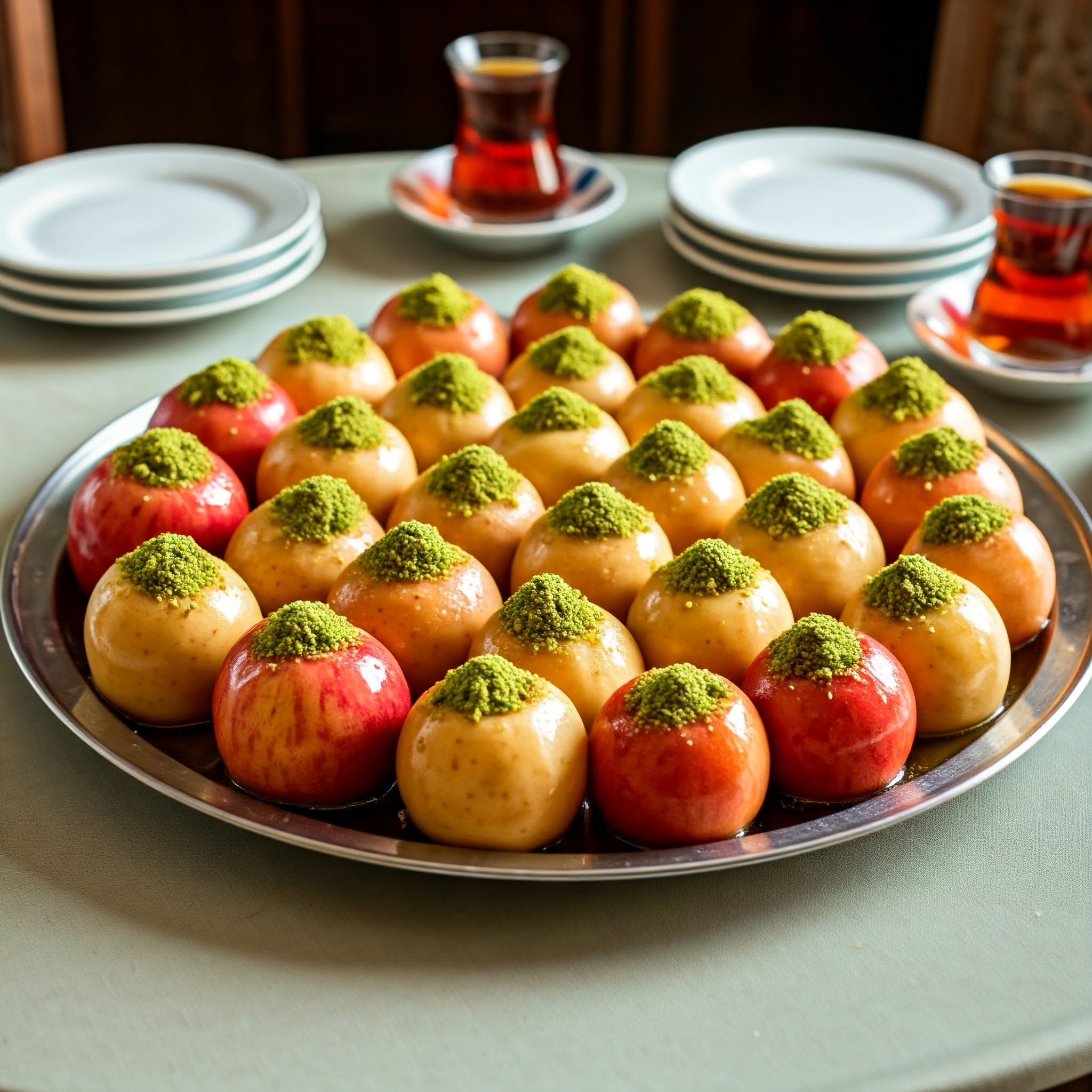 Traditional Turkish Apple Dessert Recipe (Elma Tatlısı)