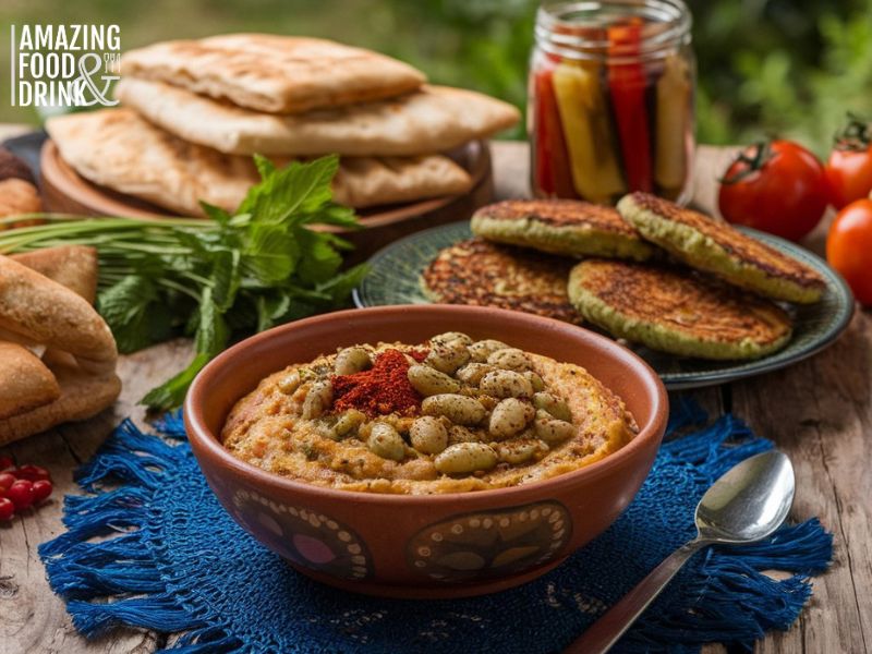 Ful Medames and Ta'ameya 
