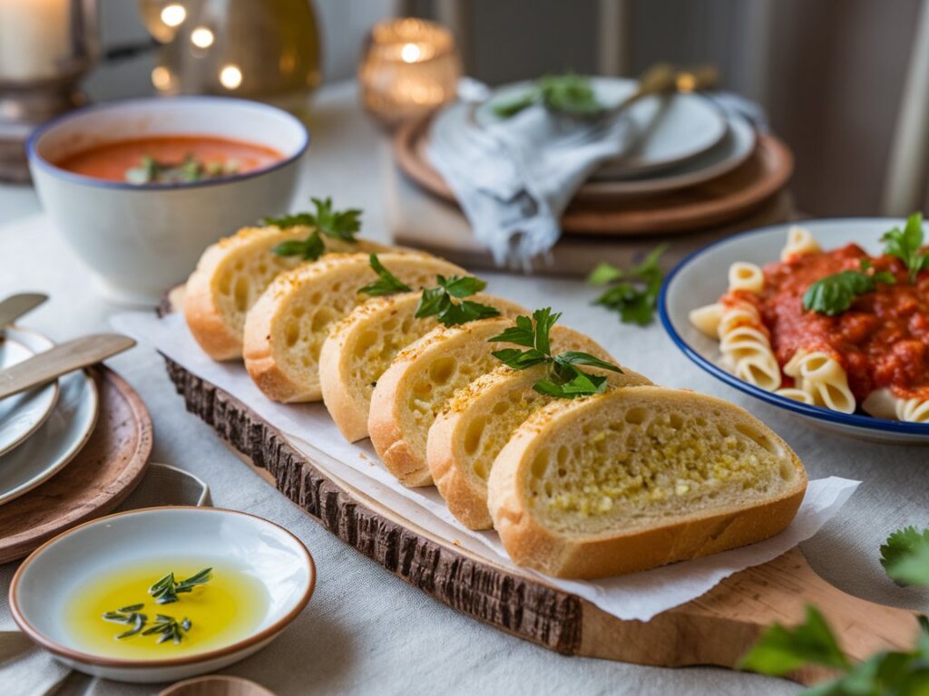 Vegan Garlic Bread: A Tasty Side Dish