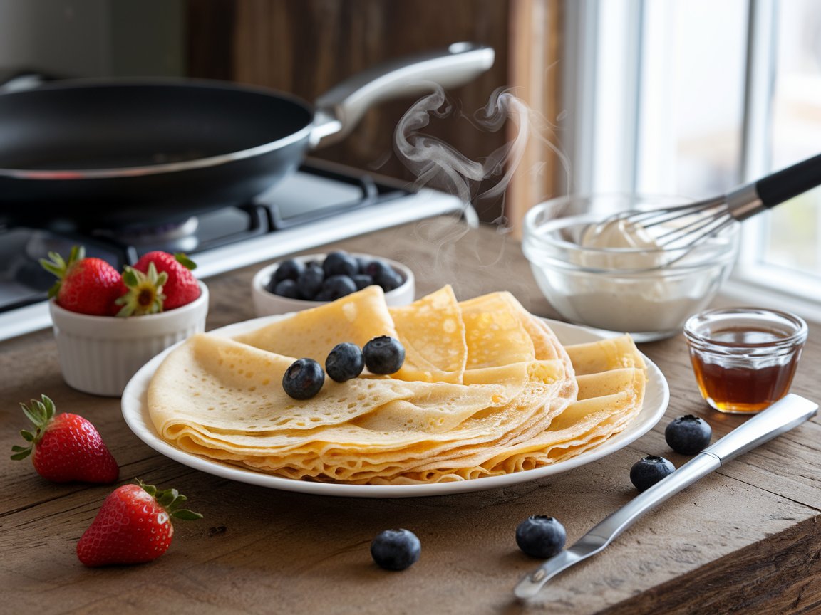 How to Make Perfect Egg-Free Crêpes – A Simple and Delicious Recipe