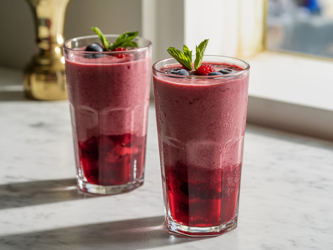 Egyptian Mixed Berry Smoothie