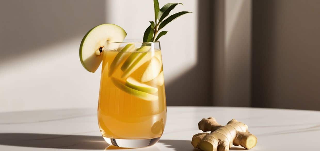 Egyptian Apple Ginger Juice for Detox