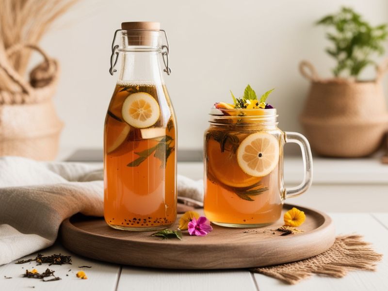 Brewing Your Own Homemade Kombucha: A Guide to This Tangy, Probiotic Delight