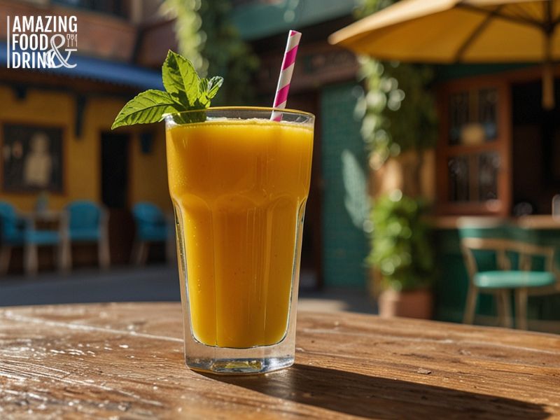Egyptian Mango Juice in Summer