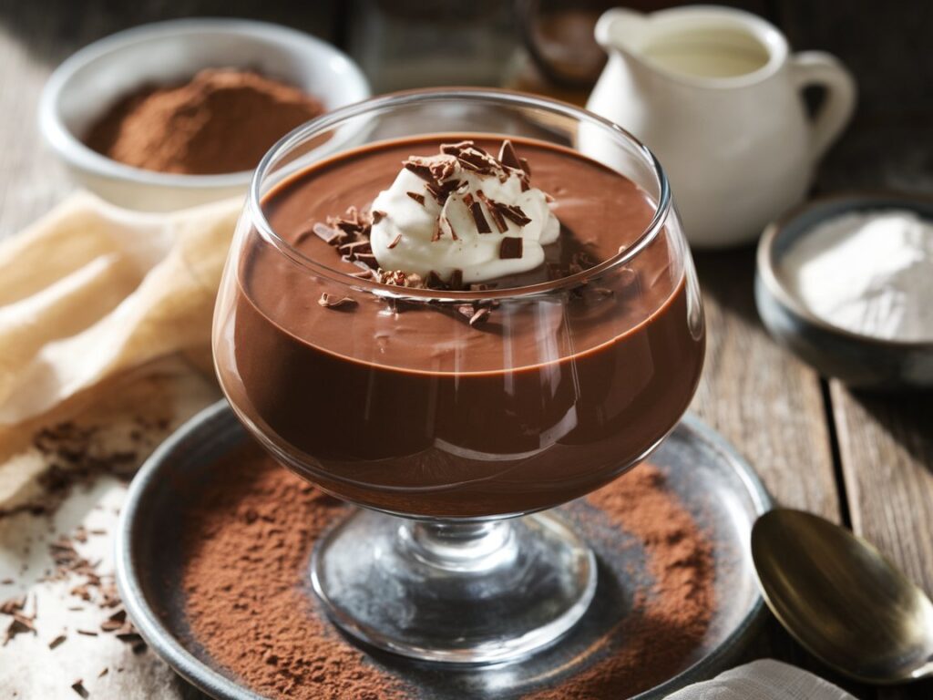 Egg-Free Chocolate Pudding: Smooth and Creamy