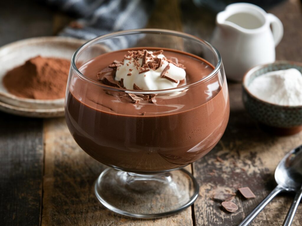 Egg-Free Chocolate Pudding: Smooth and Creamy