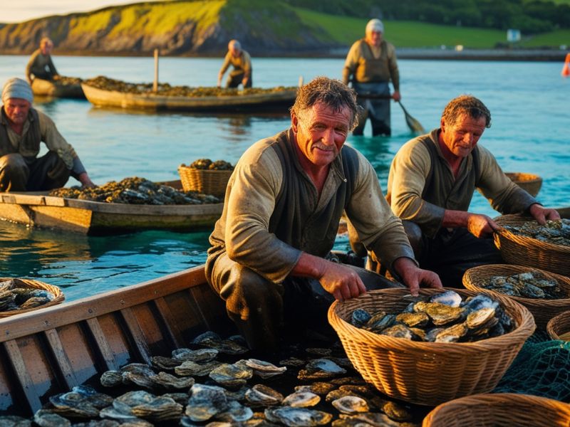 Sustainable Oyster Farming in Galway. Best Oysters