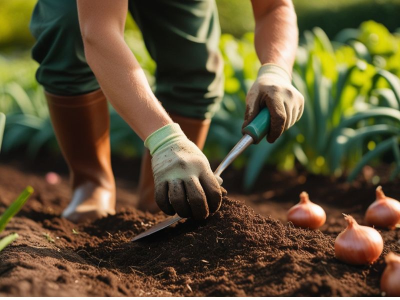 Preparing the Soil for Planting Onions