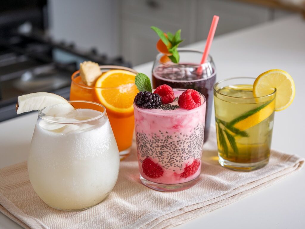 Top 4 Natural Sports Drinks for Your Hydration